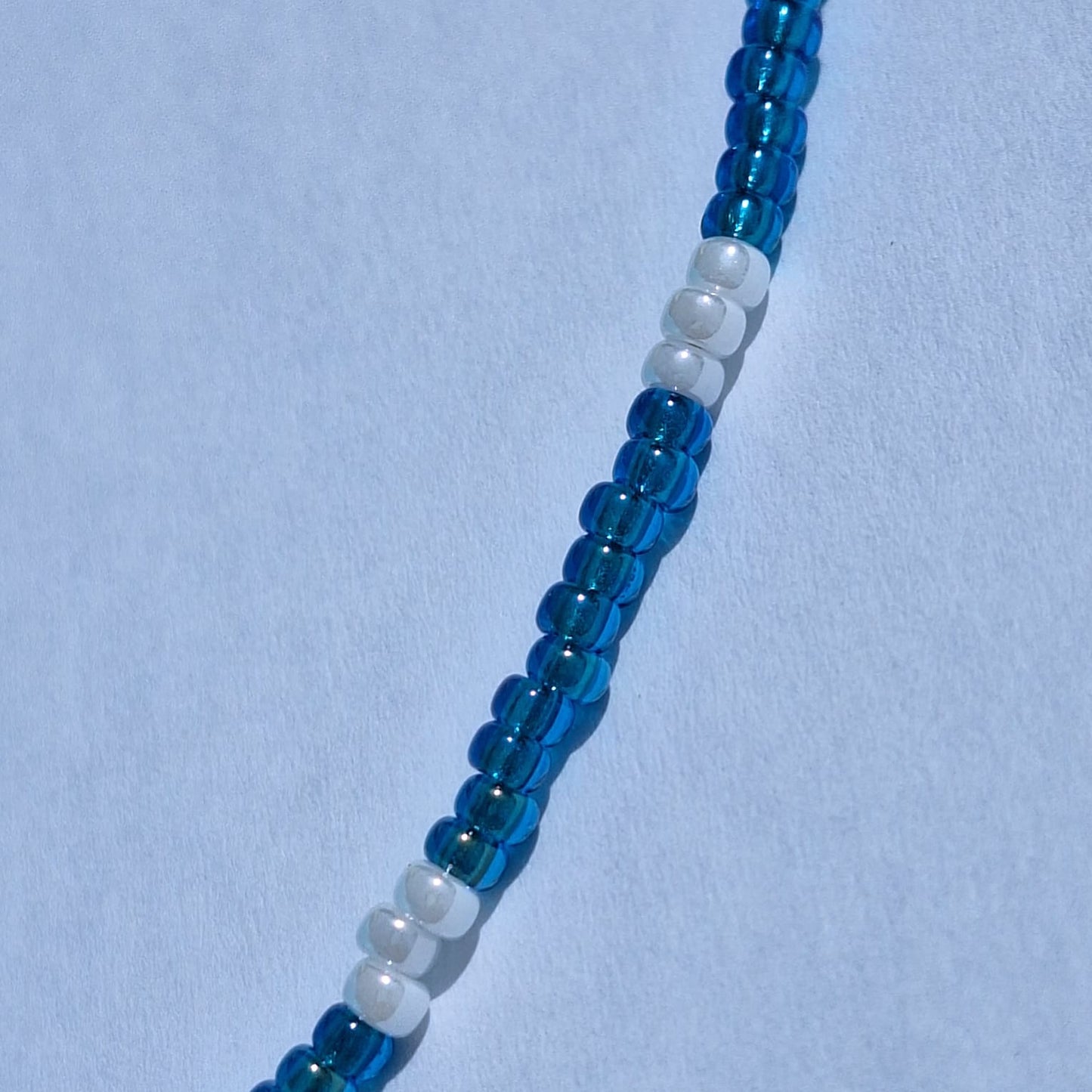 Blue turtle necklace