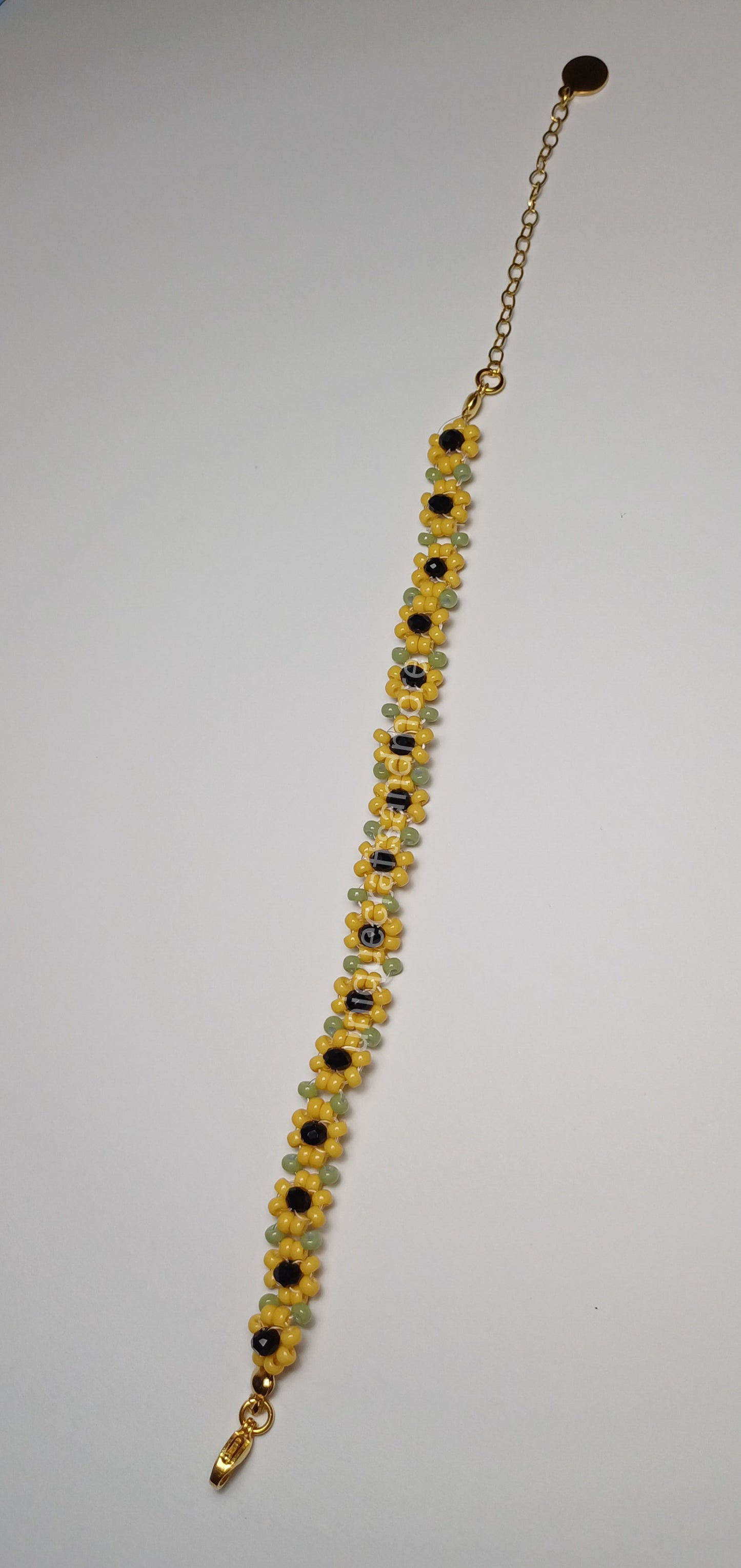 Sunflower bracelet