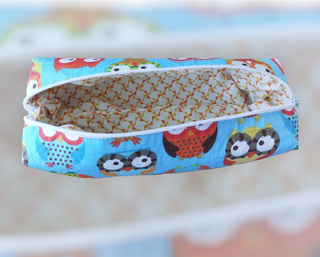 Owl pencil case