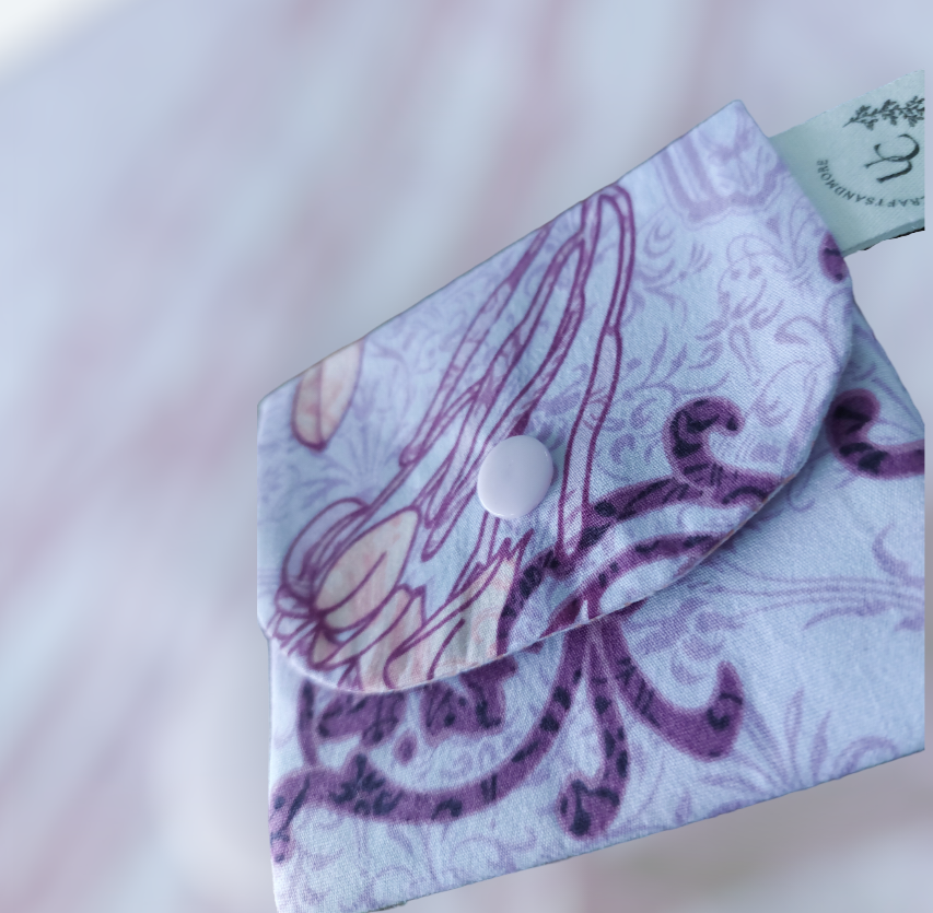 Purple wallet