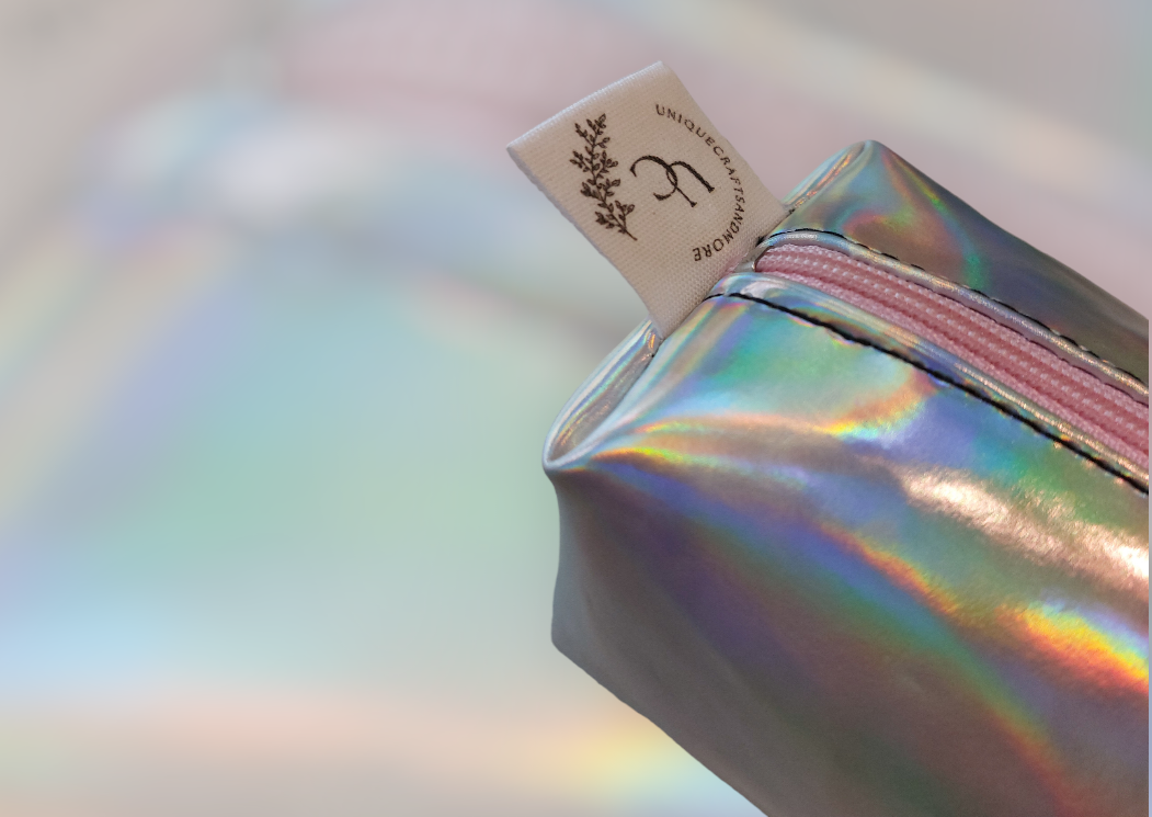 Holographic pencil case