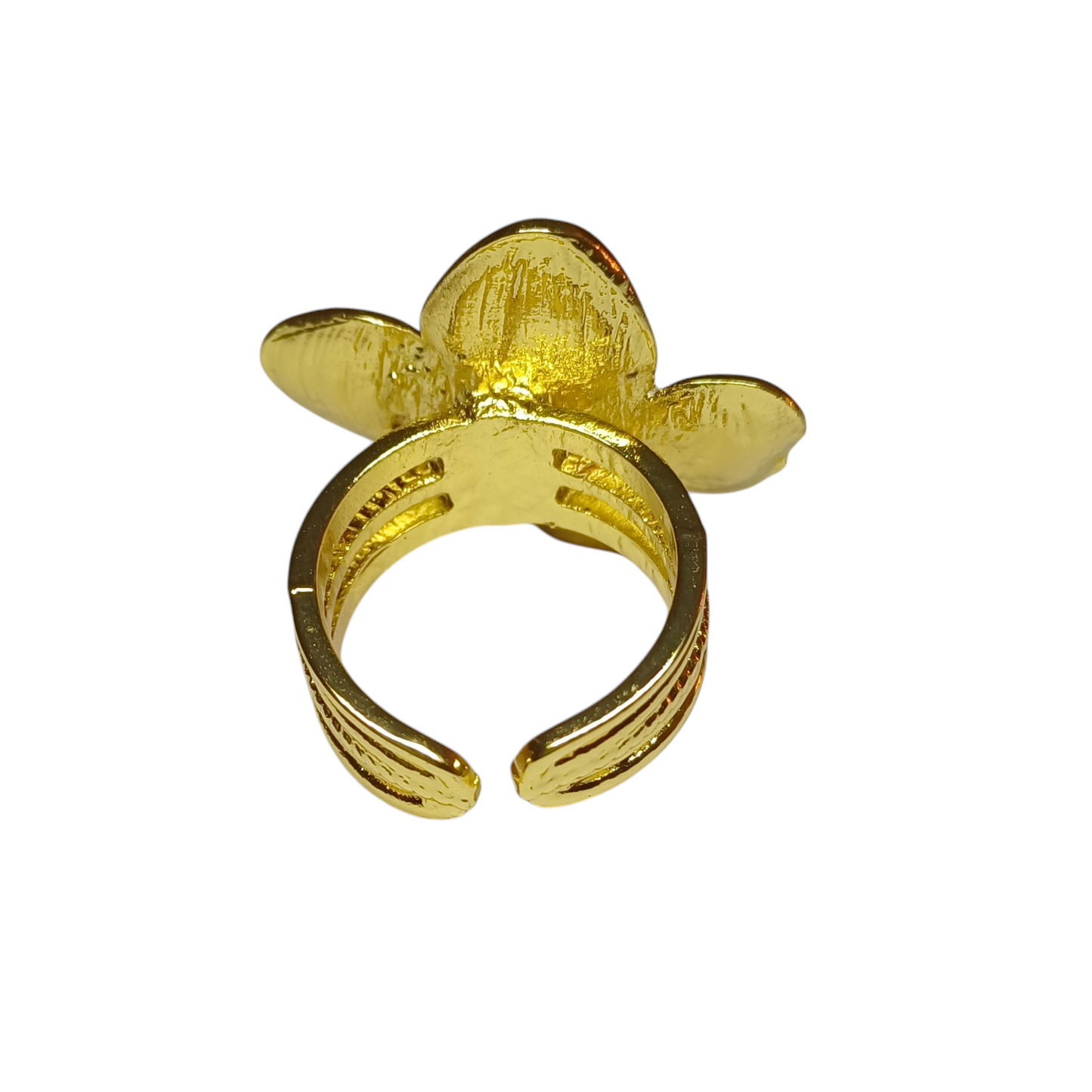 Blossom ring goud