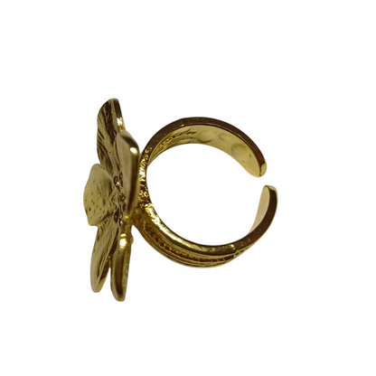 Blossom ring goud