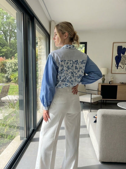 Patchwork Blossom Blouse