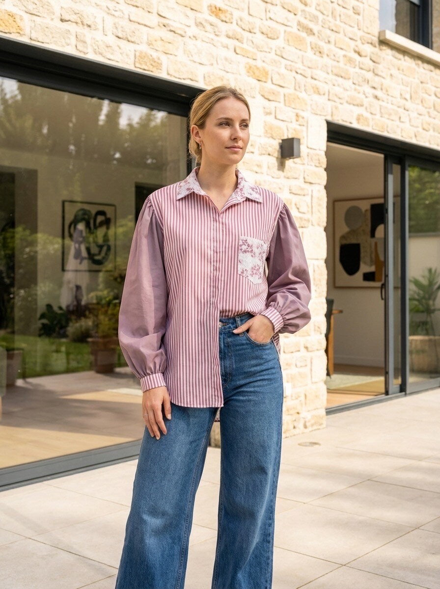 Patchwork Blossom Blouse