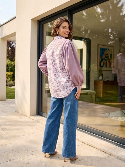 Patchwork Blossom Blouse