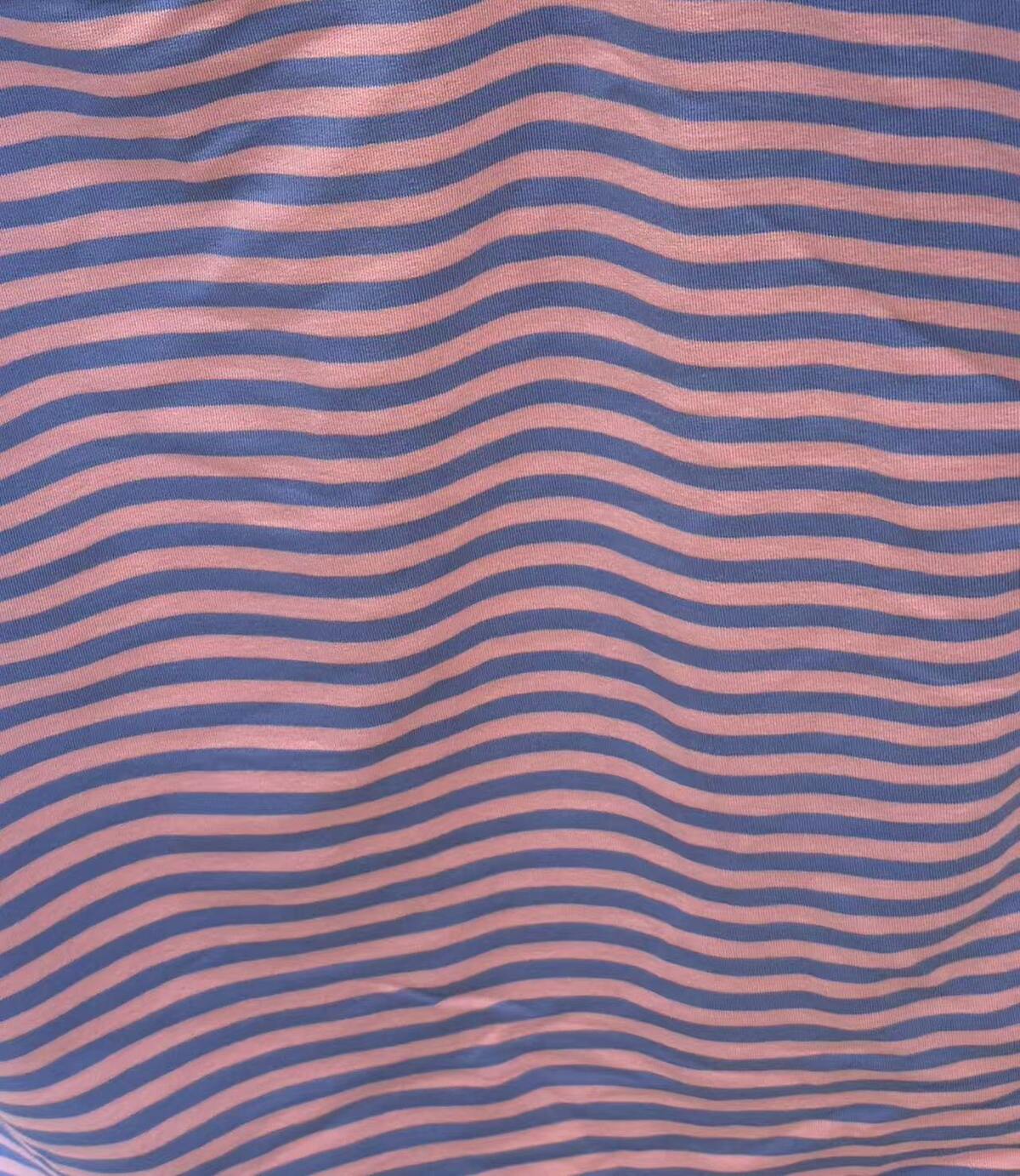 Bo gestreepte mouwloze top