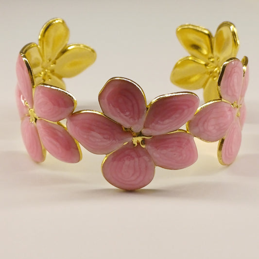 Blossom bracelet roze