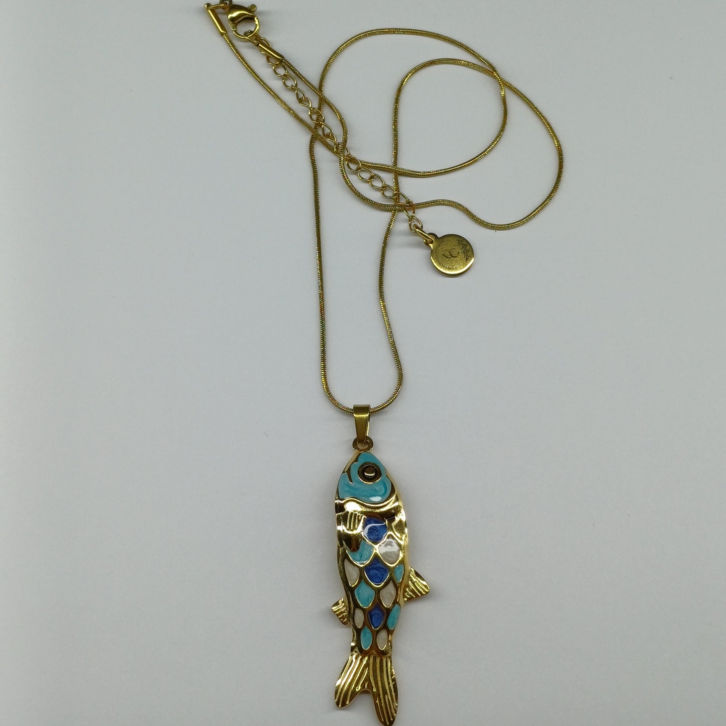 Kleurrijke vis ketting