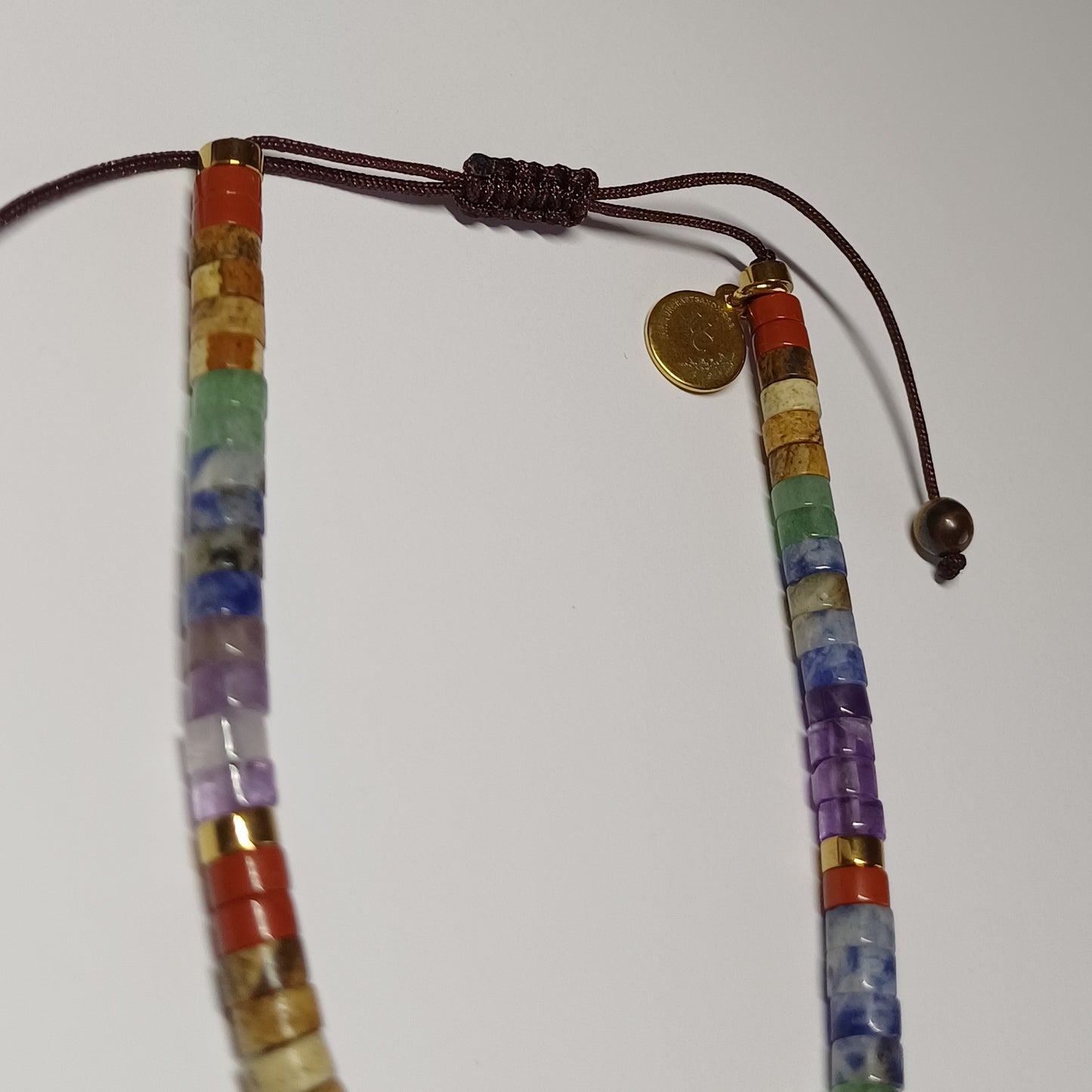 7 chakra's armband