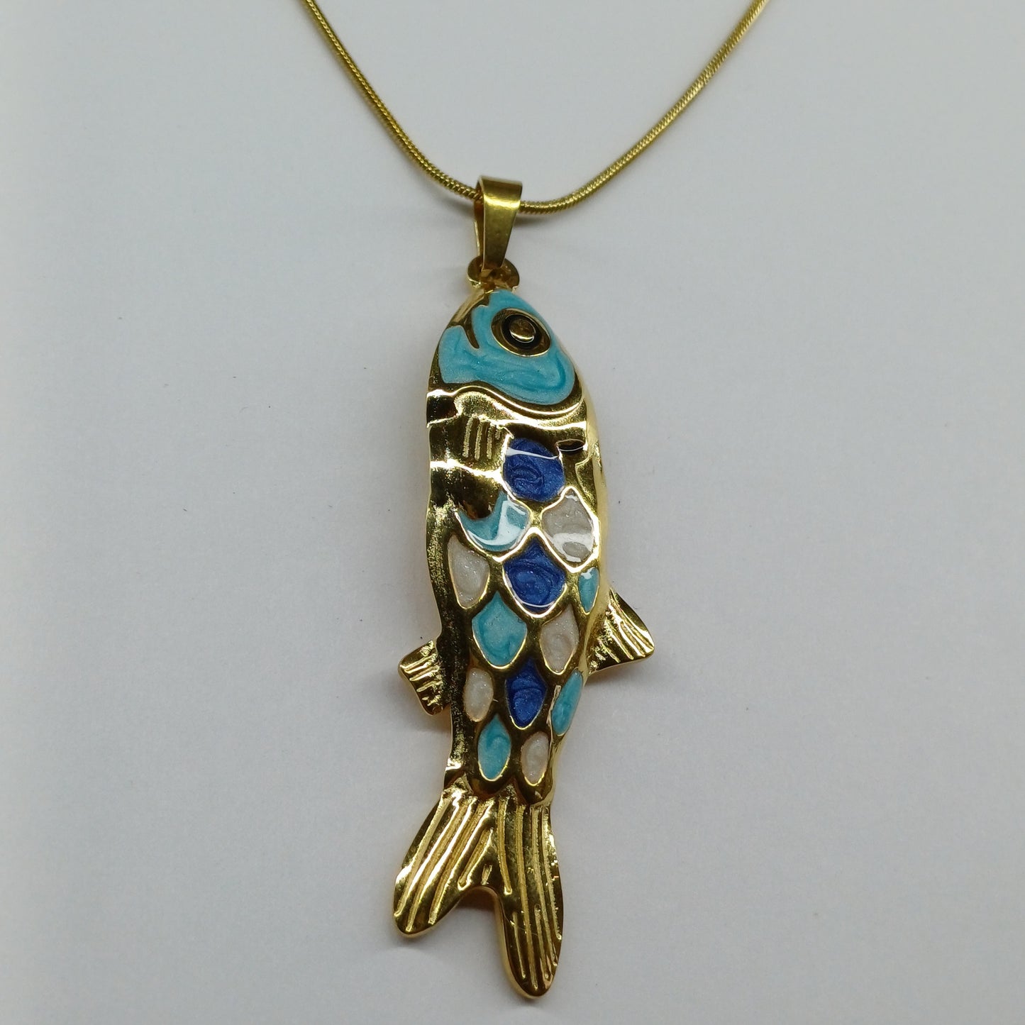 Kleurrijke vis ketting