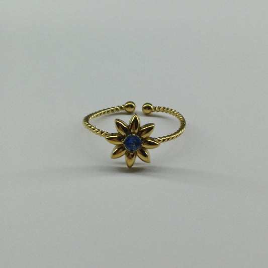 Golden Sunflower ring