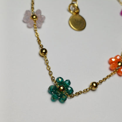 Happy flowers bracelet