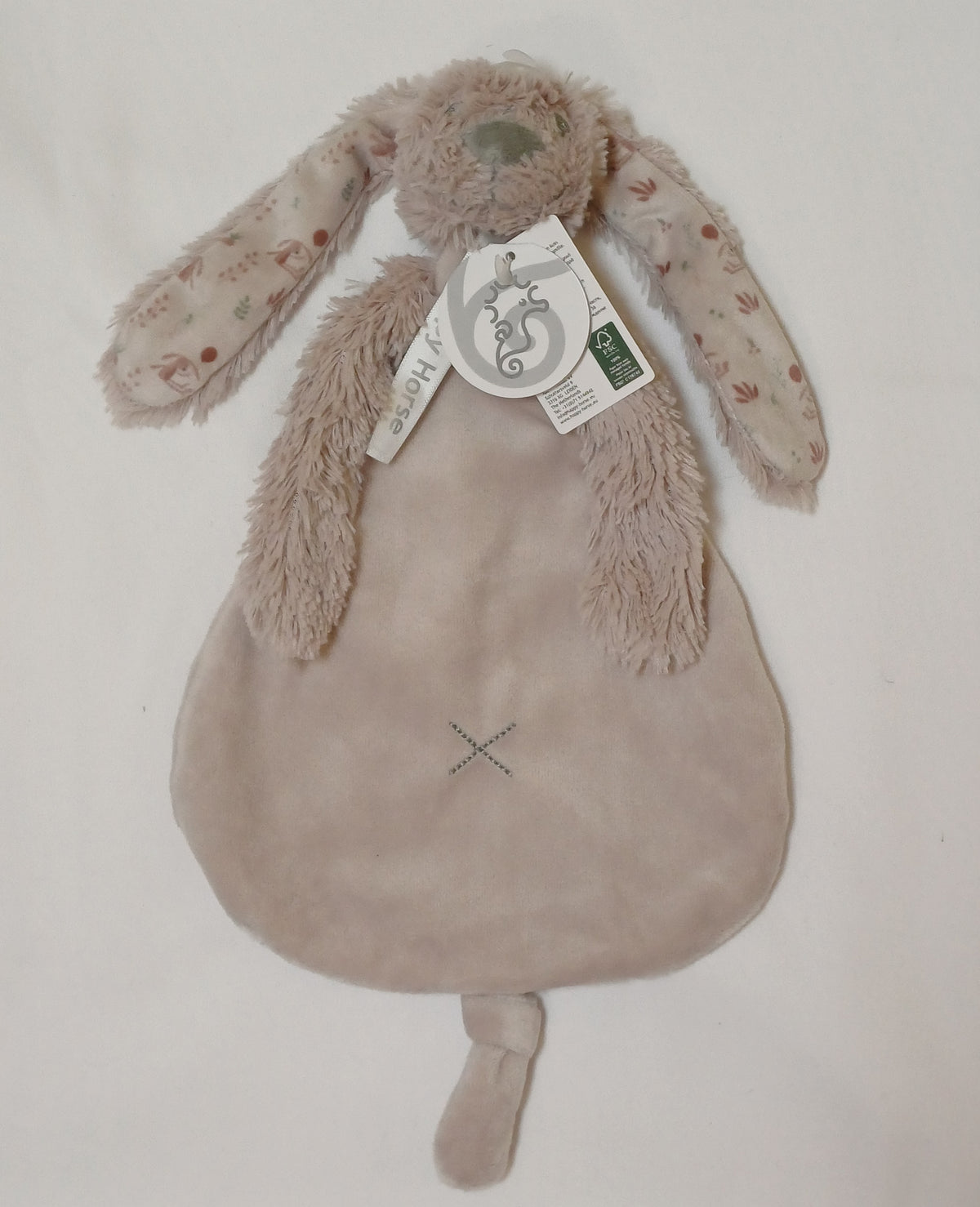 Happy horse tuteldoekje old purple graphic rabbit richie