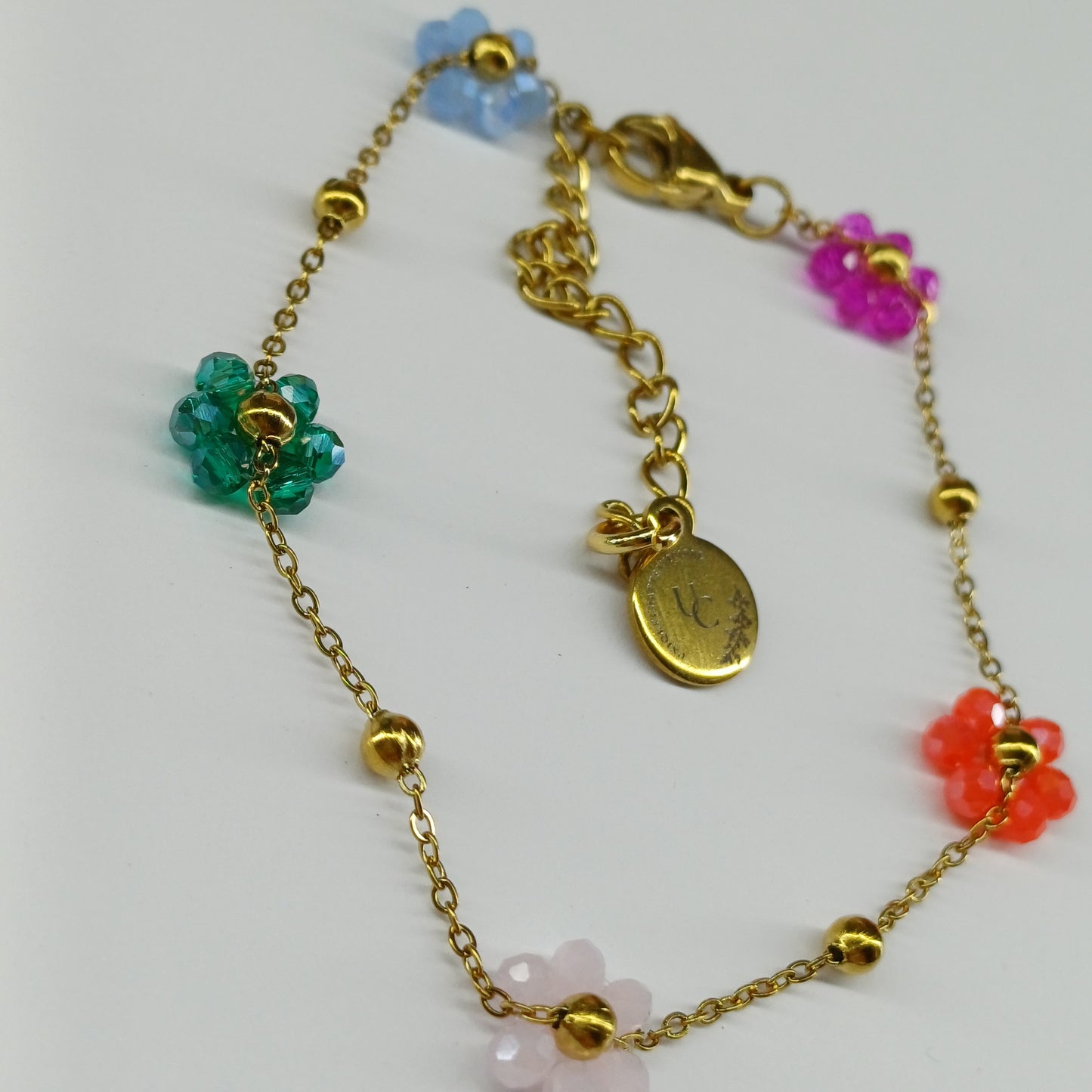 Happy flowers bracelet