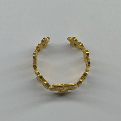 Bloom ring gold