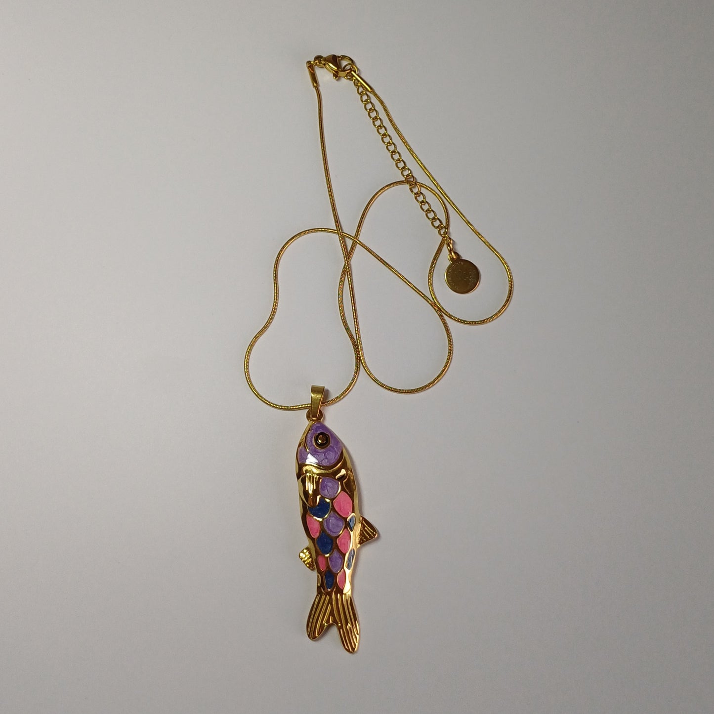 Kleurrijke vis ketting