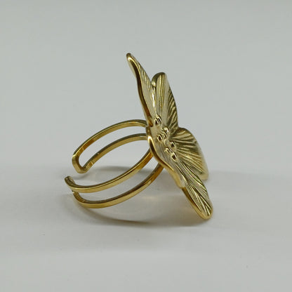 Blossom ring goud