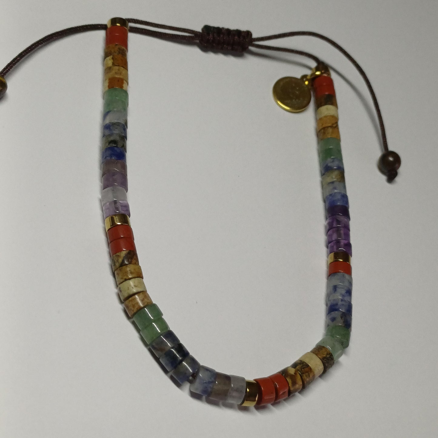 7 chakra's armband