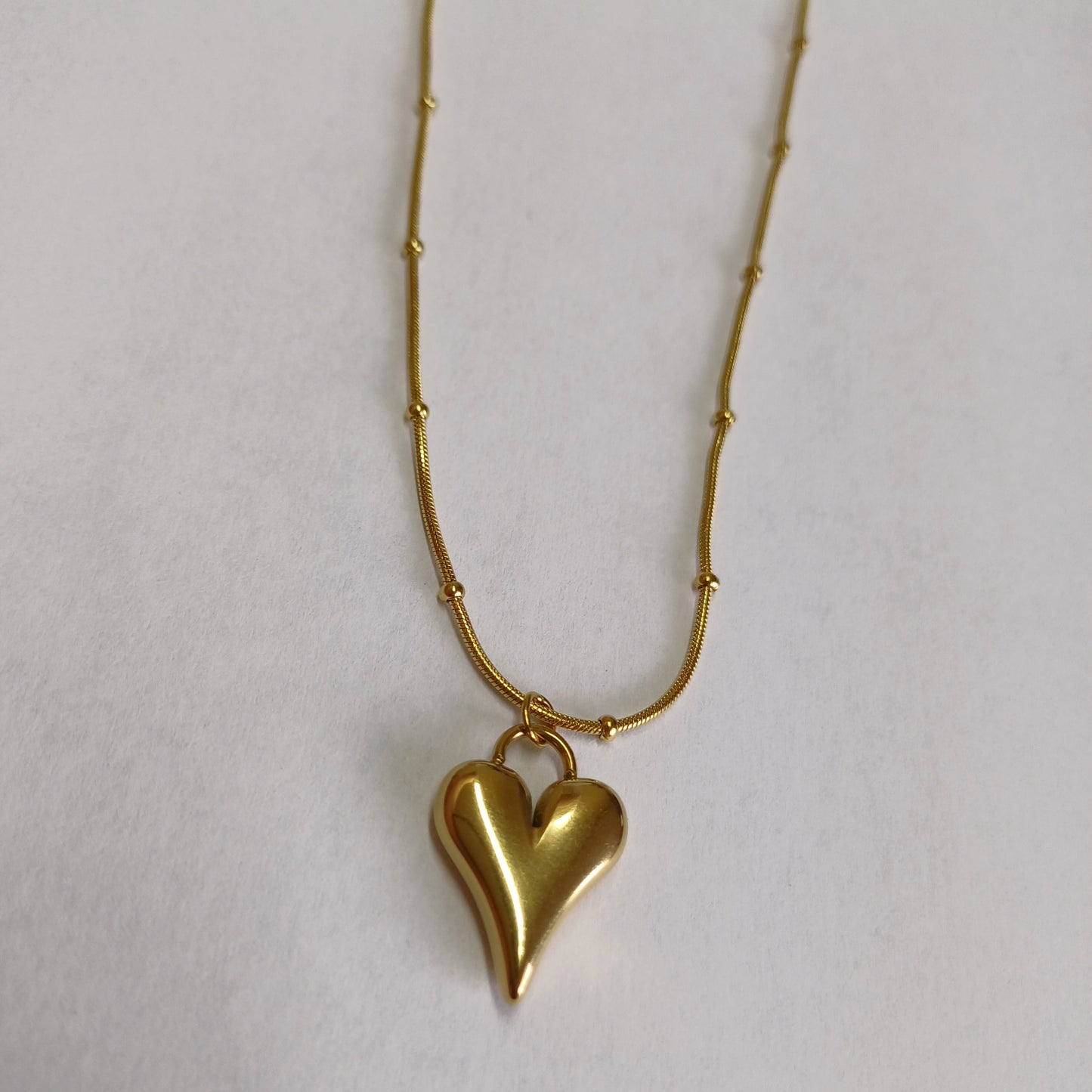 Fine heart chain