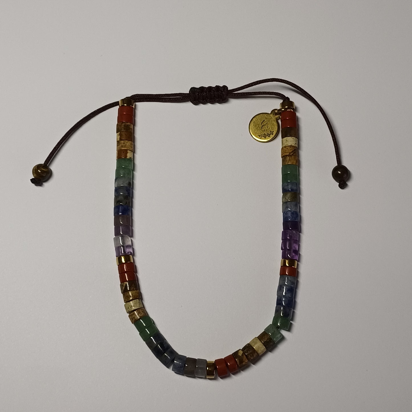 7 chakra's armband