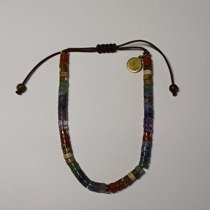 7 chakra's armband