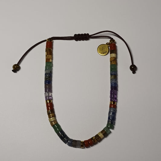 7 chakra's armband