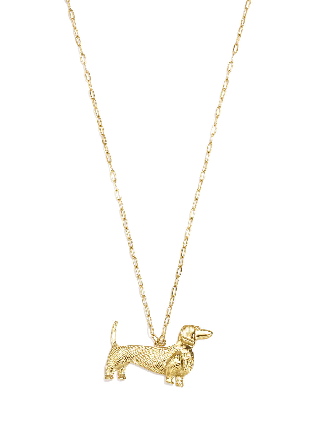 Golden teckel Necklace