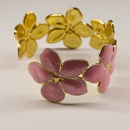Blossom bracelet roze