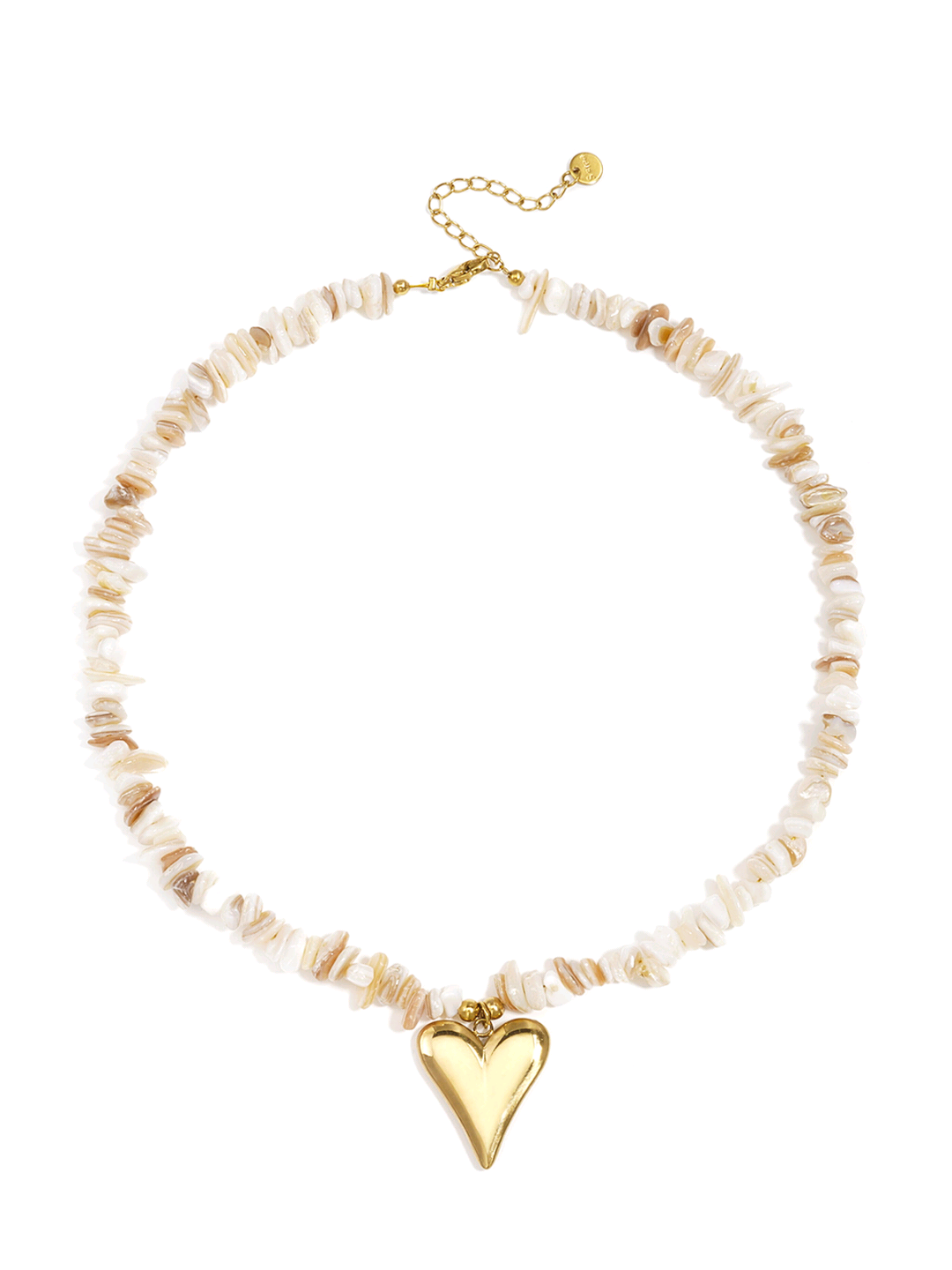 Sandy Heart Necklace