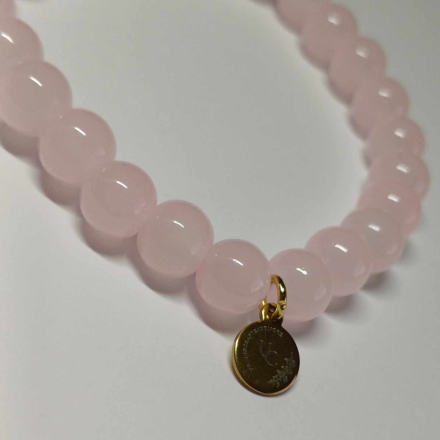 Rose quartz armband