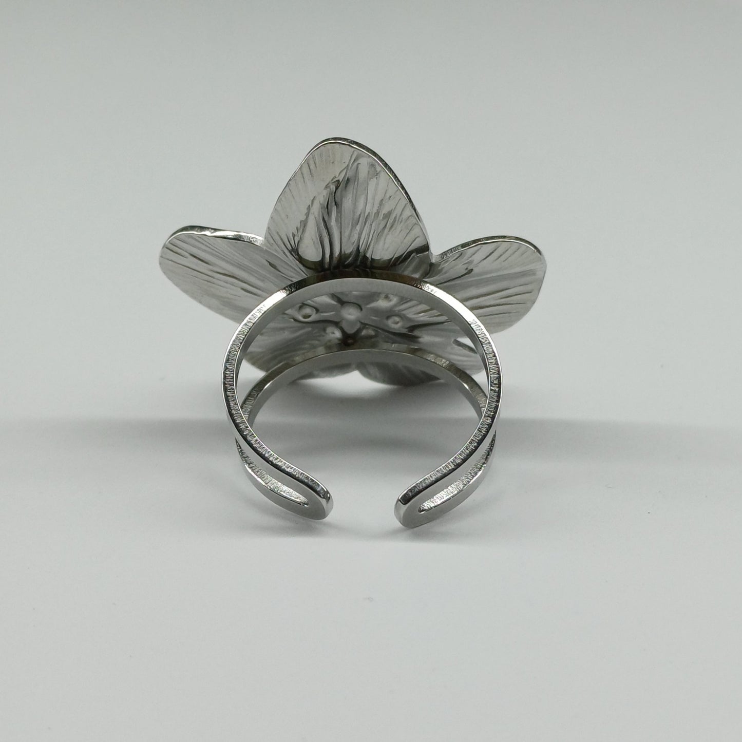 Blossom ring zilver