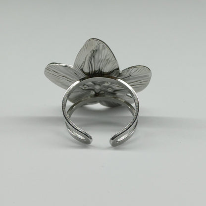 Blossom ring zilver