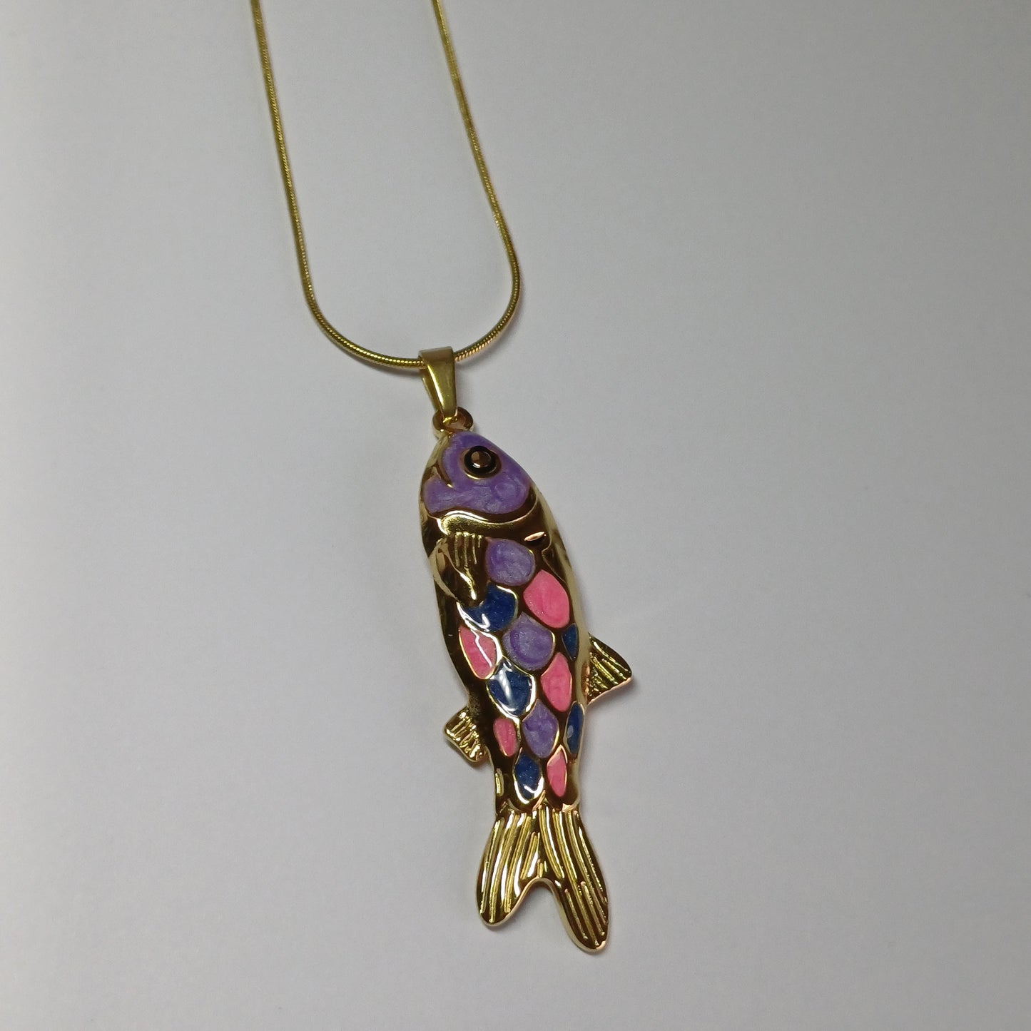 Kleurrijke vis ketting