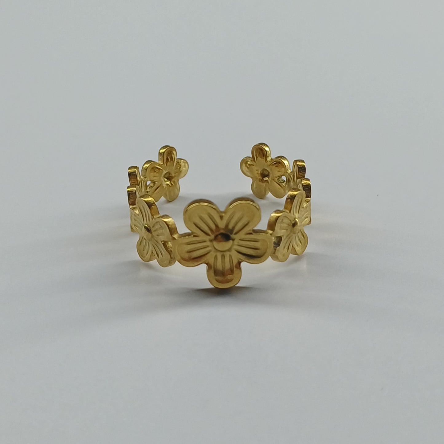 Bloom ring gold