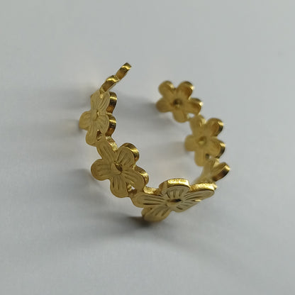Bloom ring gold