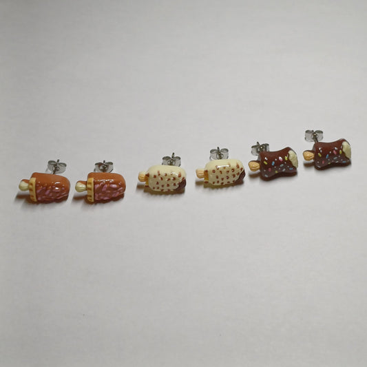 Ice cream earrings