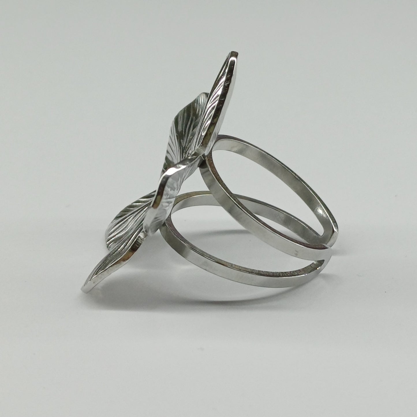 Blossom ring zilver