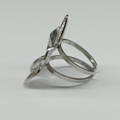Blossom ring zilver