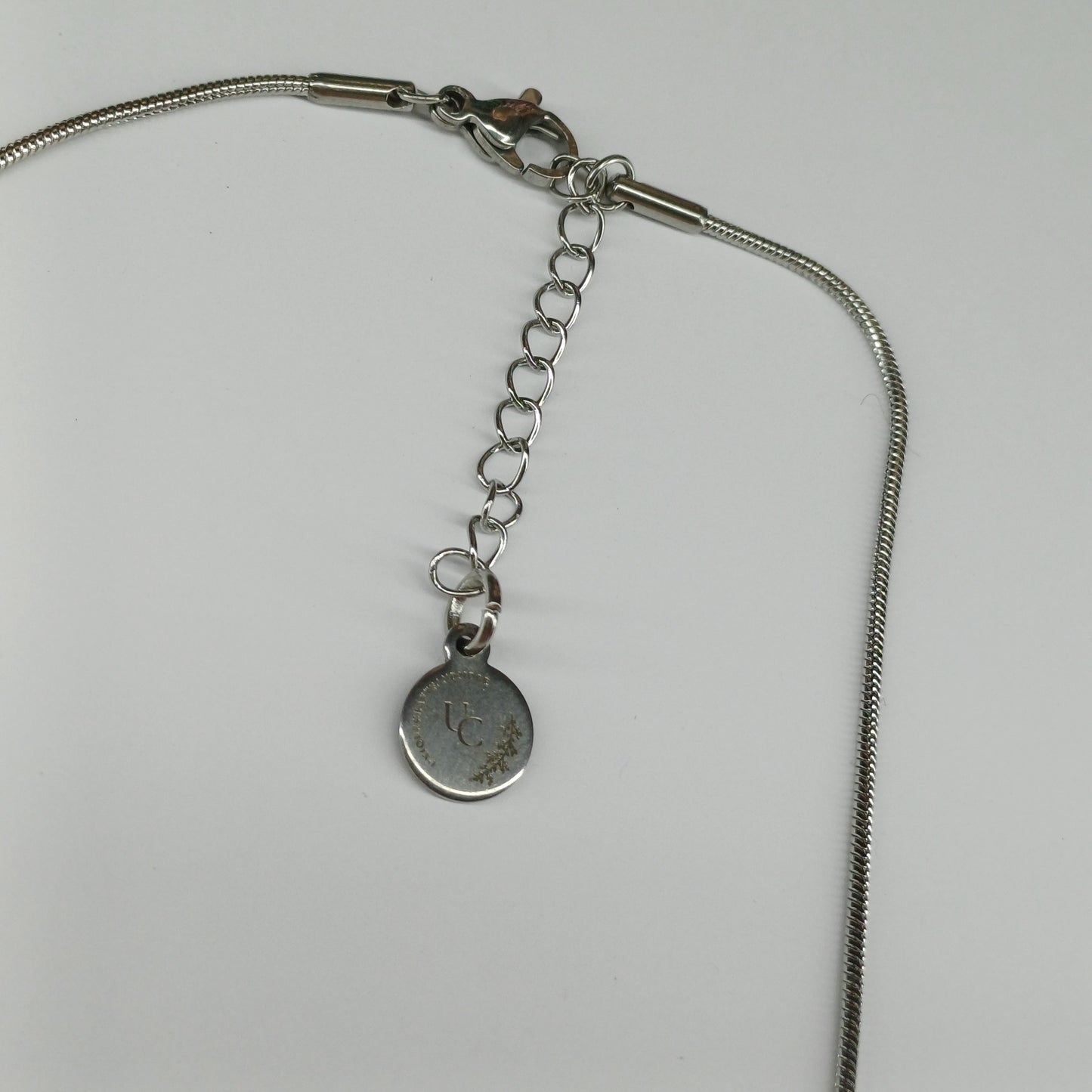 Blossom chain zilver