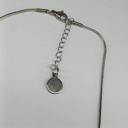 Blossom chain zilver