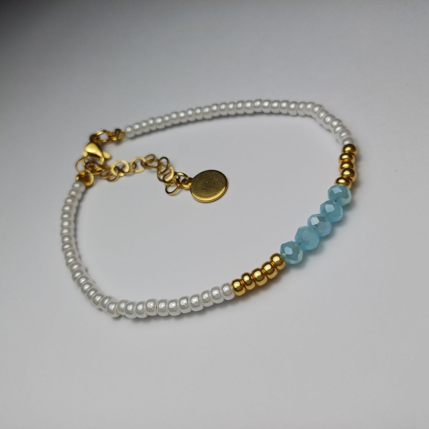 Blue diamond bracelet