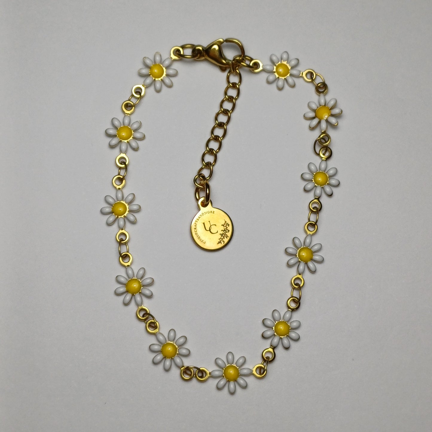 White bloom bracelet