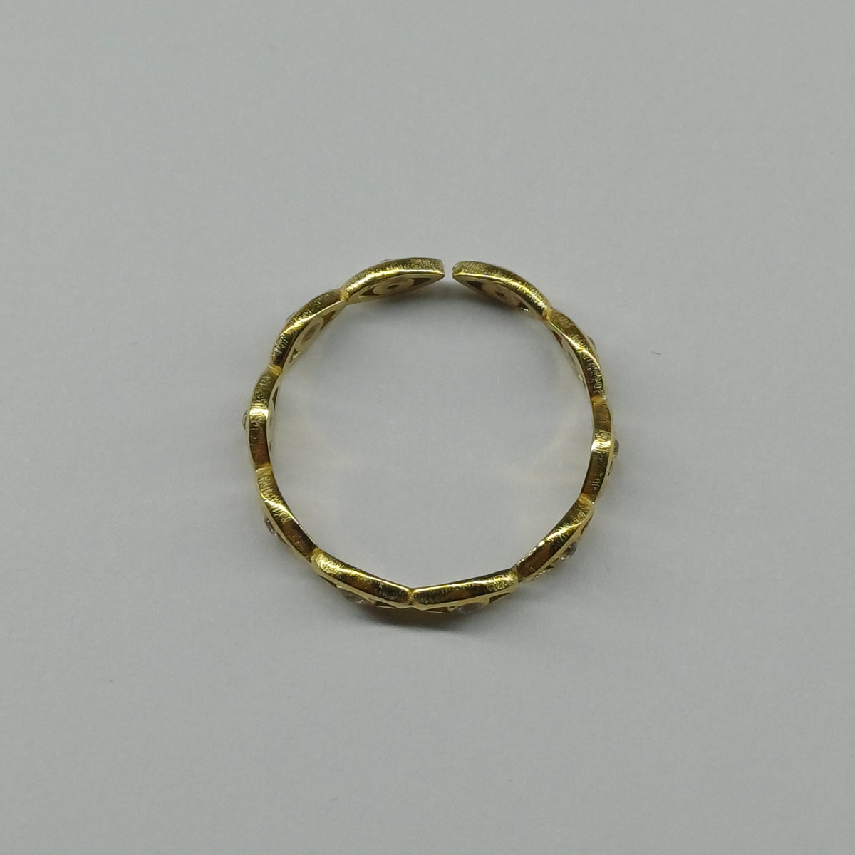 Evil eye ring gold