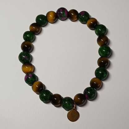 Tijgeroog steen armband 1