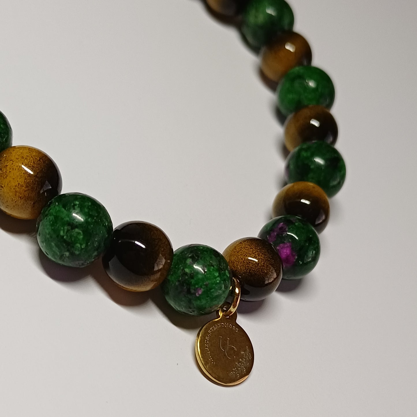 Tijgeroog steen armband 1