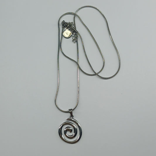 swirl chain silver