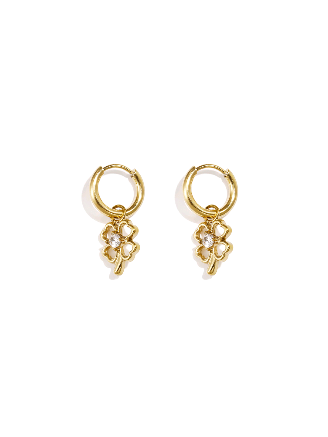 Sparkling Clover earrings