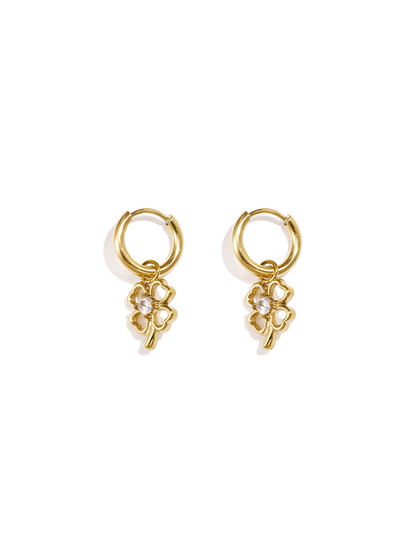 Sparkling Clover earrings