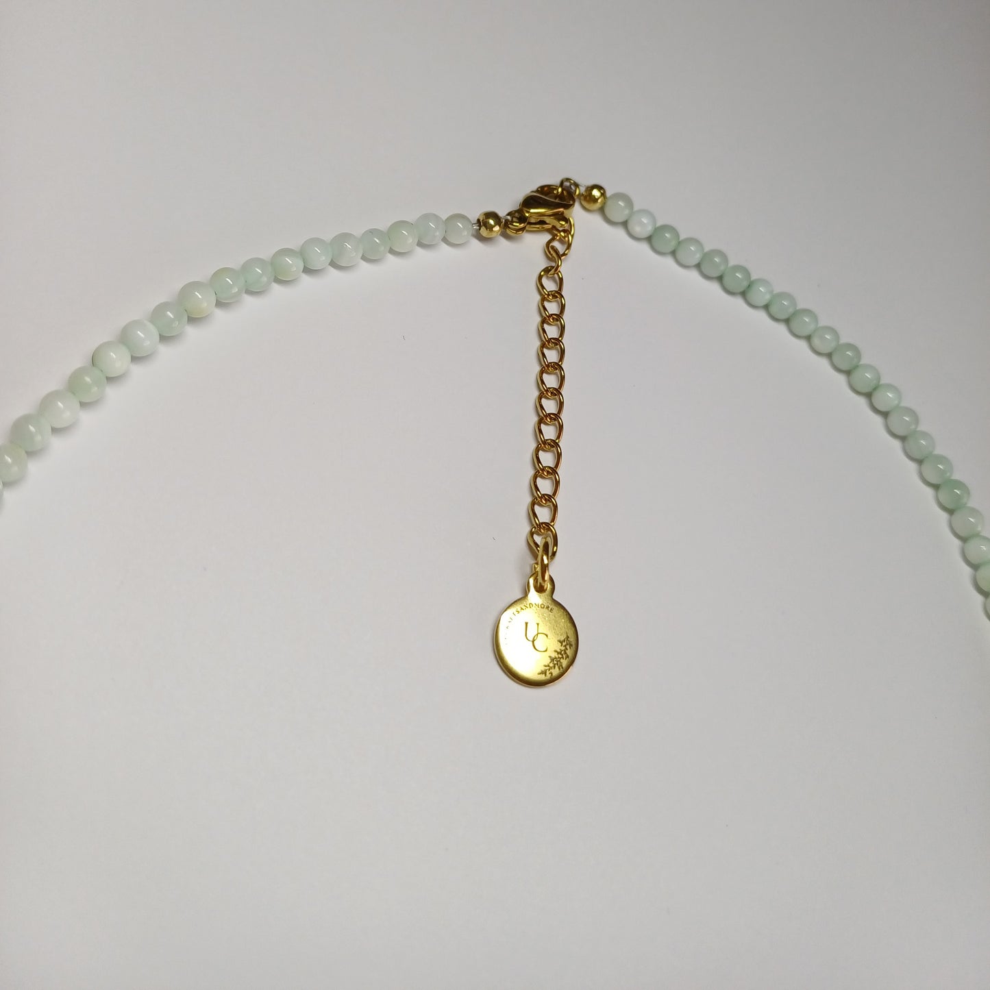 Stenen hart ketting